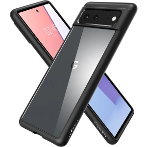 Case Spigen Ultra Hybrid Google Pixel 6 Matte Black