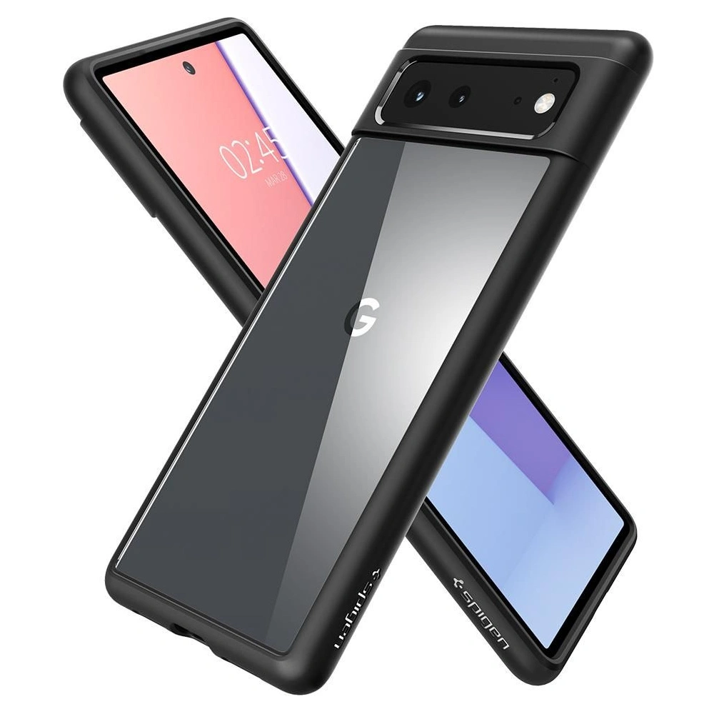 Hurtownia GSM - Etui Spigen Ultra Hybrid Google Pixel 6 Matná černá - SPN1992BLK - {ean13} - Hurt
