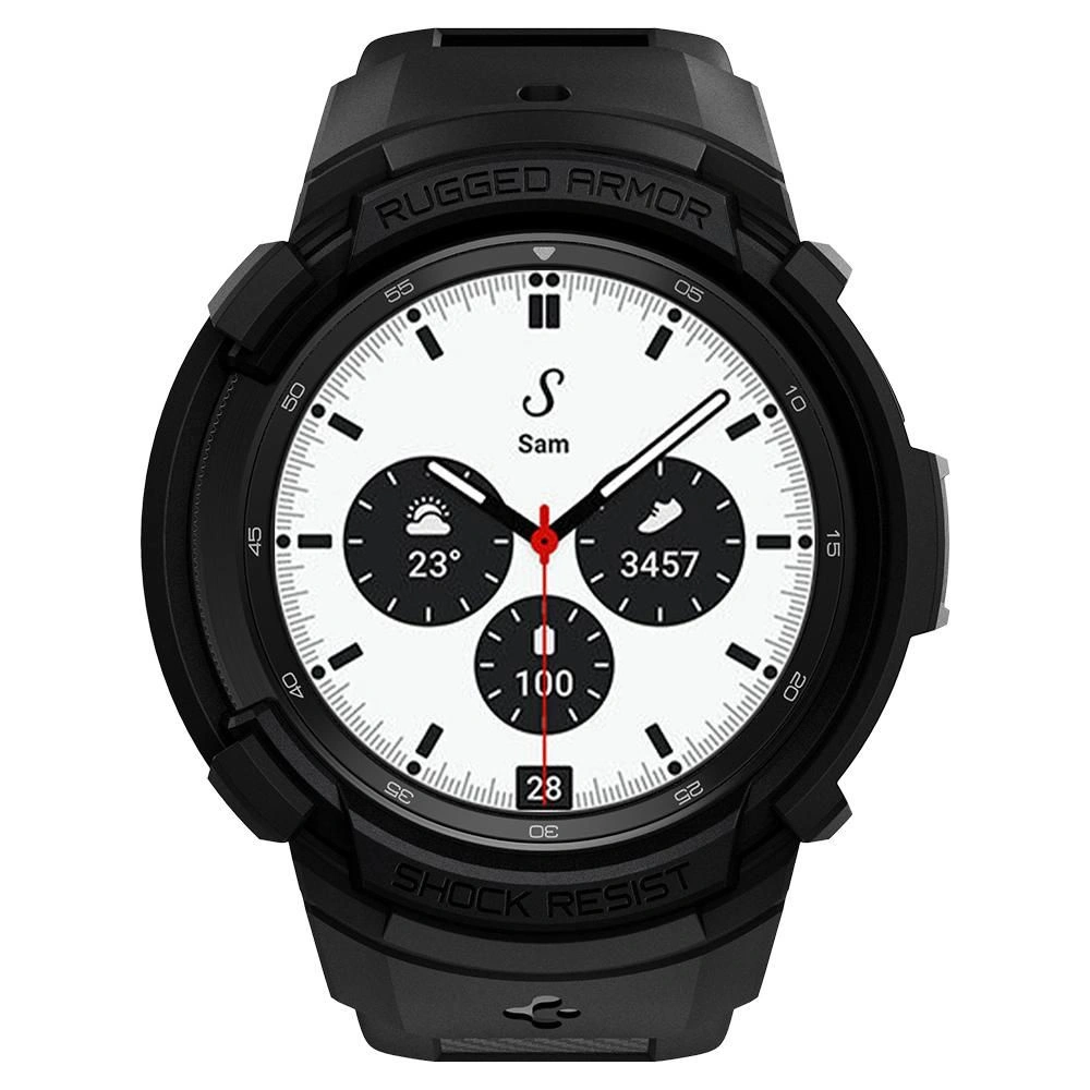Hurtownia GSM - Pasek Spigen Rugged Armor Pro Samsung Galaxy Watch 4 Classic 42mm Matná černá - SPN1993BLK - {ean13} - Hurt