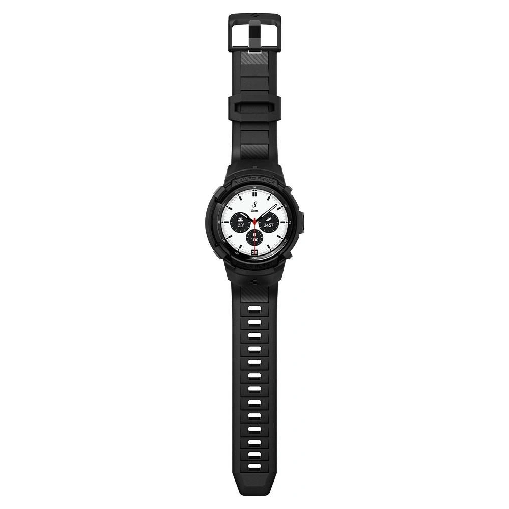 Hurtownia GSM - Pasek Spigen Rugged Armor Pro Samsung Galaxy Watch 4 Classic 42mm Matná černá - SPN1993BLK - {ean13} - Hurt
