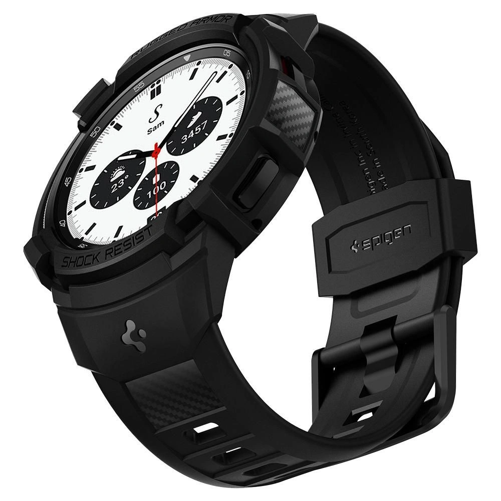 Hurtownia GSM - Pasek Spigen Rugged Armor Pro Samsung Galaxy Watch 4 Classic 42mm Matná černá - SPN1993BLK - {ean13} - Hurt