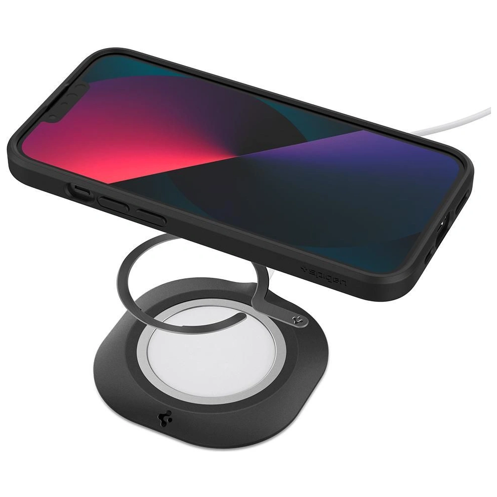 Hurtownia GSM - Adaptér Spigen OneTap Magnetic MagSafe kroužek matná černá - SPN1996BLK - {ean13} - Hurt