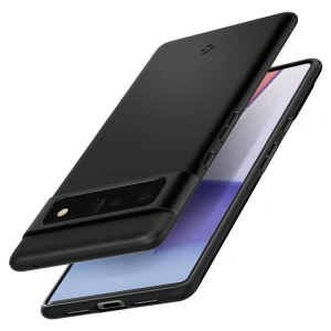 Wholesale Case Spigen Thin Fit Google Pixel 6 Pro Black - SPN1997BLK - {ean13} - Hurt