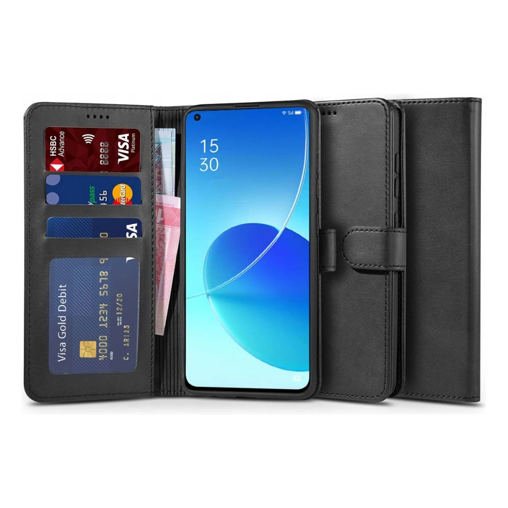 Wholesale Tech-Protect Wallet Oppo Reno 6 5G Black - THP746BLK - {ean13} - Hurt