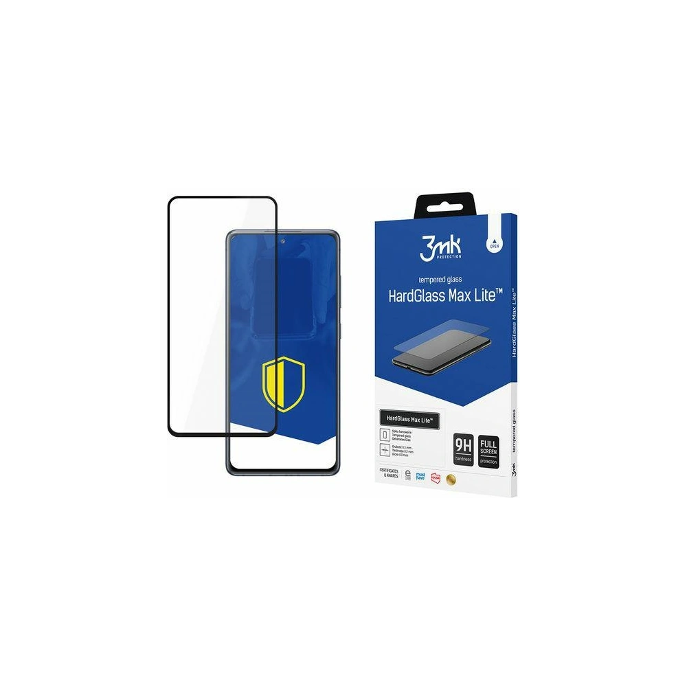 Hurtownia GSM - Tvrzené sklo 3MK HardGlass Max Lite Samsung Galaxy S20 FE 5G černé - 3MK2332BLK - {ean13} - Hurt