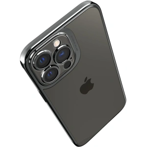 Etui Spigen Optik Crystal Apple iPhone 13 Pro Max Chrome Grey