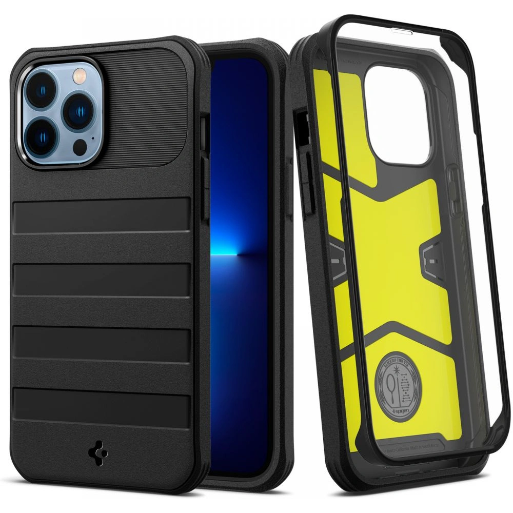 Hurtownia GSM - Etui Spigen Geo Armor 360 Apple iPhone 13 Pro černé - SPN2001BLK - {ean13} - Hurt