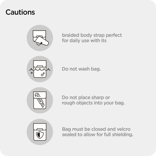 Klatka Faradaya Spigen Pouch Keyless RFID Signal Blocker Black