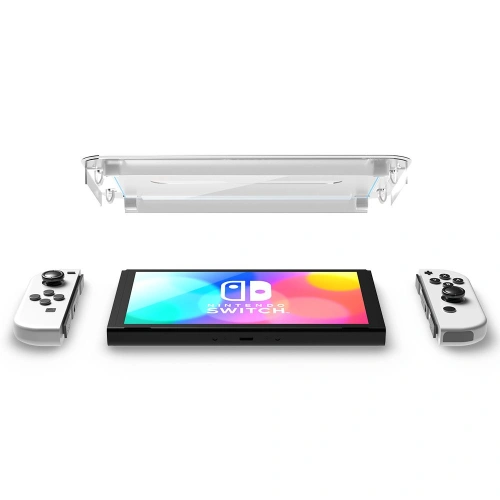 Szkło hartowane Spigen GLAS.tR ez Fit Nintendo Switch Oled [2 PACK]