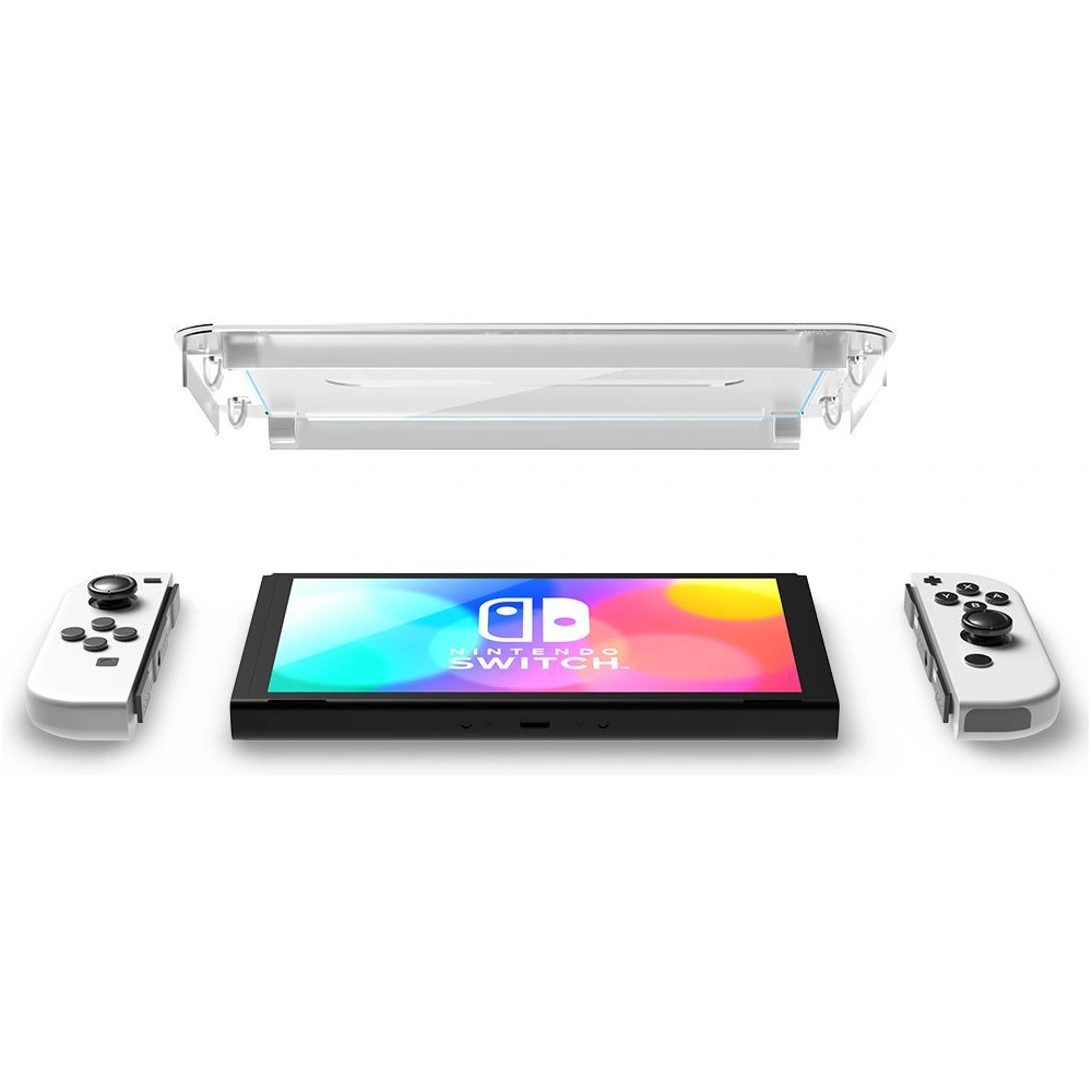 Hurtownia GSM - Tvrzené sklo Spigen GLAS.tR ez Fit Nintendo Switch Oled [2 PACK] - SPN2003 - {ean13} - Hurt
