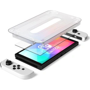 Hurtownia GSM - Szkło hartowane Spigen GLAS.tR ez Fit Nintendo Switch Oled [2 PACK] - SPN2003 - {ean13} - Hurt