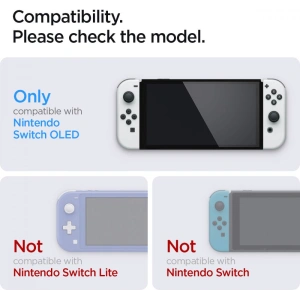 Hurtownia GSM - Szkło hartowane Spigen GLAS.tR ez Fit Nintendo Switch Oled [2 PACK] - SPN2003 - {ean13} - Hurt