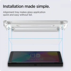 Hurtownia GSM - Szkło hartowane Spigen GLAS.tR ez Fit Nintendo Switch Oled [2 PACK] - SPN2003 - {ean13} - Hurt