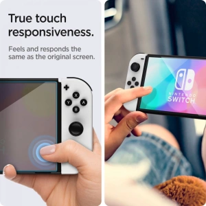 Hurtownia GSM - Szkło hartowane Spigen GLAS.tR ez Fit Nintendo Switch Oled [2 PACK] - SPN2003 - {ean13} - Hurt