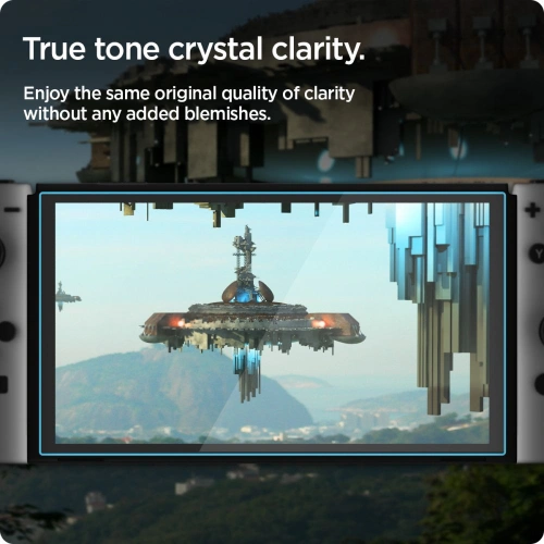 Szkło hartowane Spigen GLAS.tR ez Fit Nintendo Switch Oled [2 PACK]