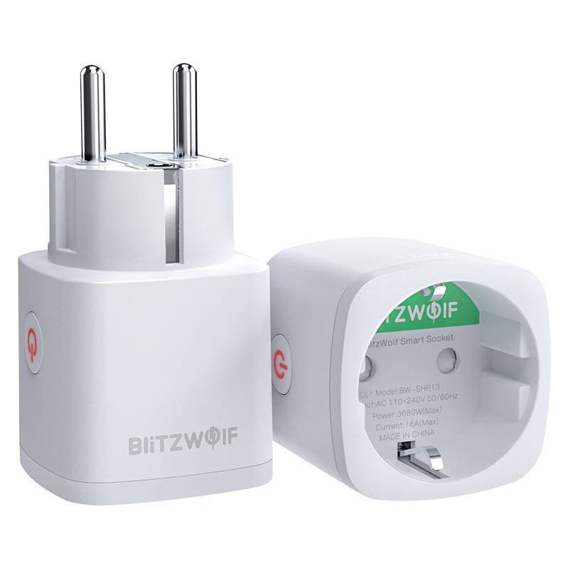 BlitzWolf Distributor - 5907489604154 - BLZ394 - BlitzWolf BW-SHP13 WIFI Smart Socket (EU) 3680W - B2B homescreen