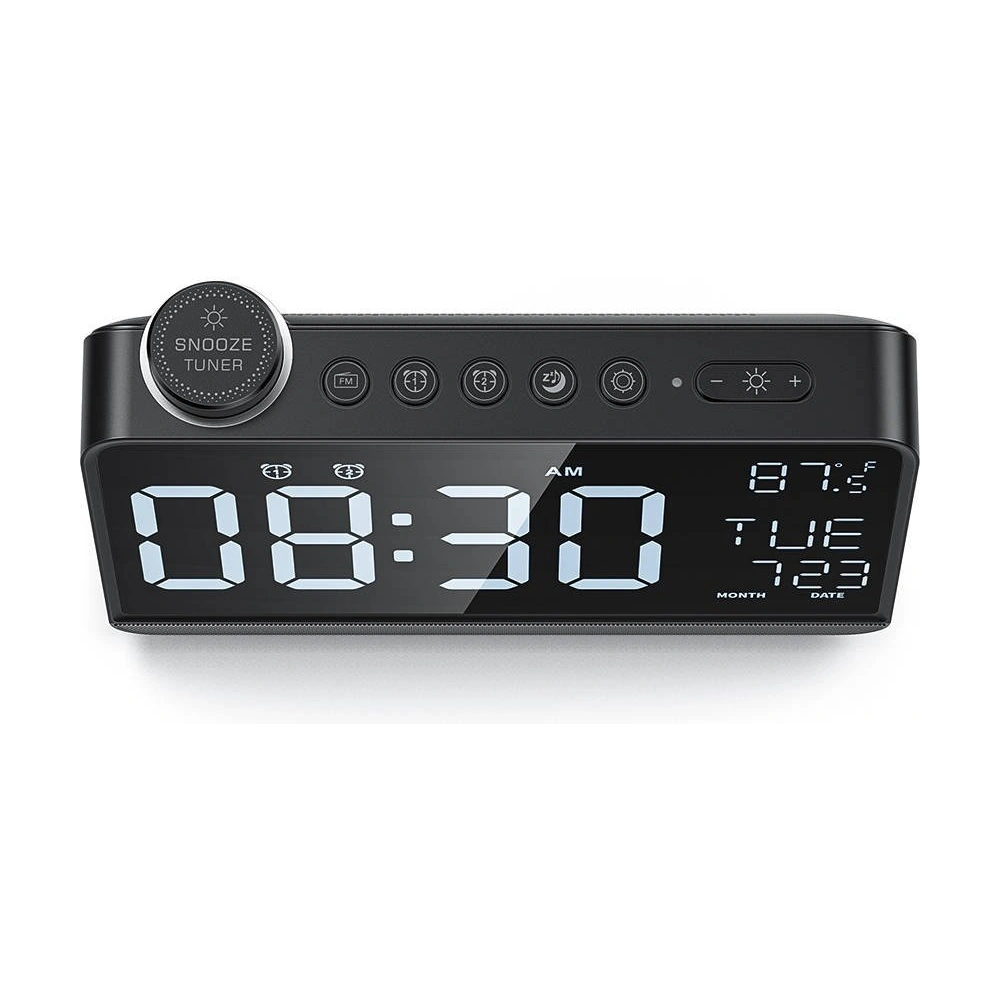 Hurtownia GSM - Radiobudzik BlitzWolf BW-LAC1 (czarny) - BLZ395BLK - {ean13} - Hurt