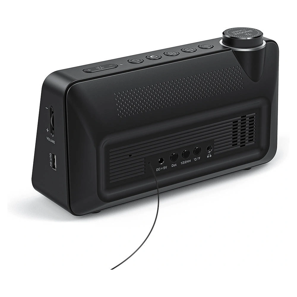 Hurtownia GSM - Radiobudzik BlitzWolf BW-LAC1 (czarny) - BLZ395BLK - {ean13} - Hurt