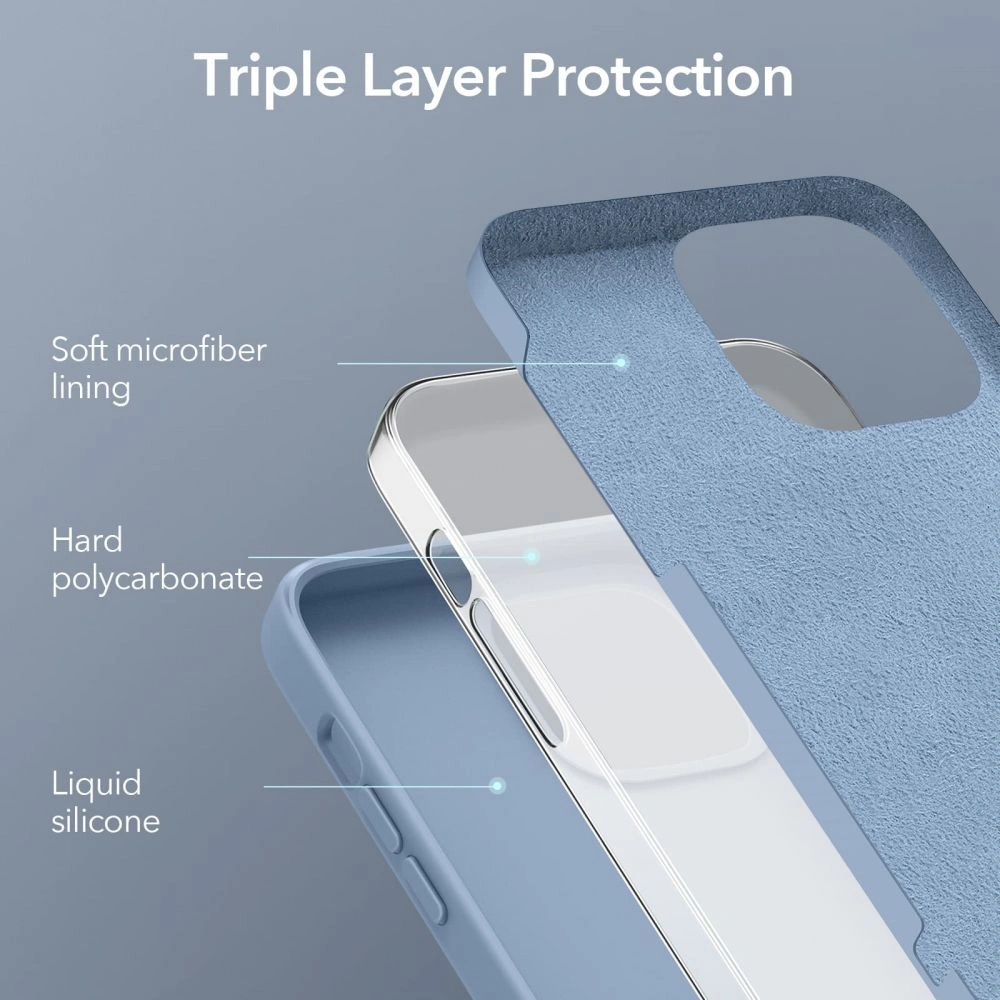 Hurtownia GSM - Etui ESR Cloud Soft Apple iPhone 13 Pro Blue - ESR434BLU - {ean13} - Hurt