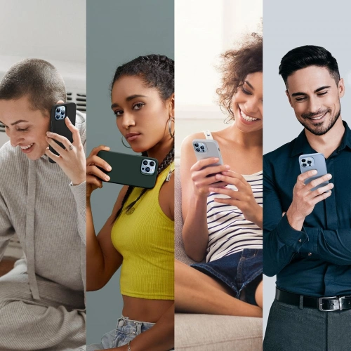 Etui ESR Cloud Soft Apple iPhone 13 Pro Blue