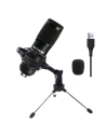 Hurtownia GSM - Mikrofon studyjny / pojemnościowy USB BlitzWolf BW-CM, statyw, filtr pop - BLZ409 - {ean13} - Hurt