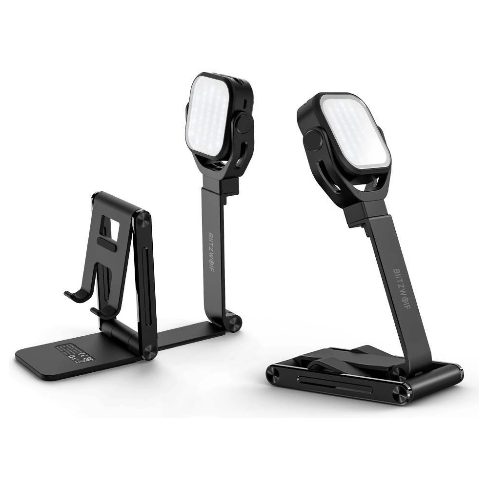 Wholesale Blitzwolf BW-TS6 Desktop Flash LED Phone Holder - BLZ410 - {ean13} - Hurt