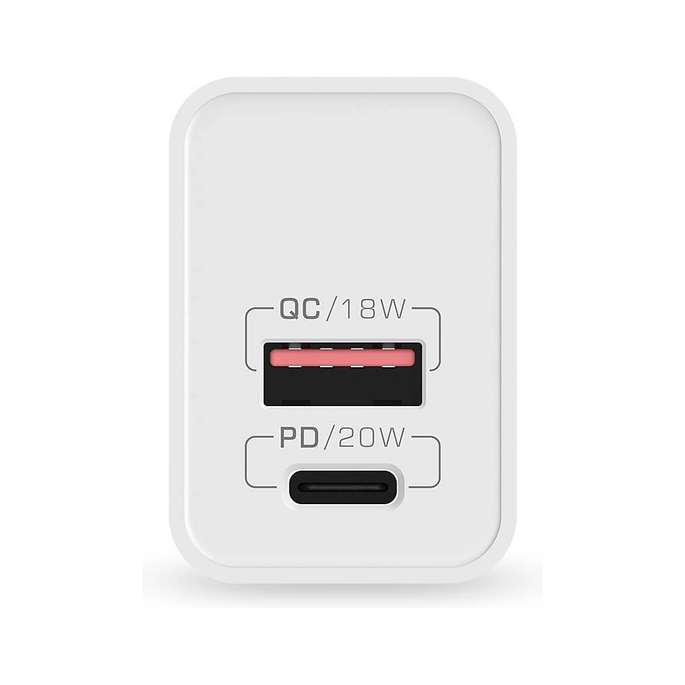 Hurtownia GSM - Síťová nabíječka Blitzwolf BW-S20, USB, USB-C, 20W (bílá) - BLZ414WHT - {ean13} - Hurt