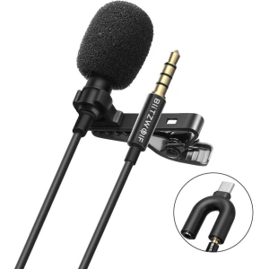 Hurtownia GSM - Mikrofon krawatowy Blitzwolf BW-CM1 z klipsem, AUX, USB-C, 1,5m - BLZ415 - {ean13} - Hurt