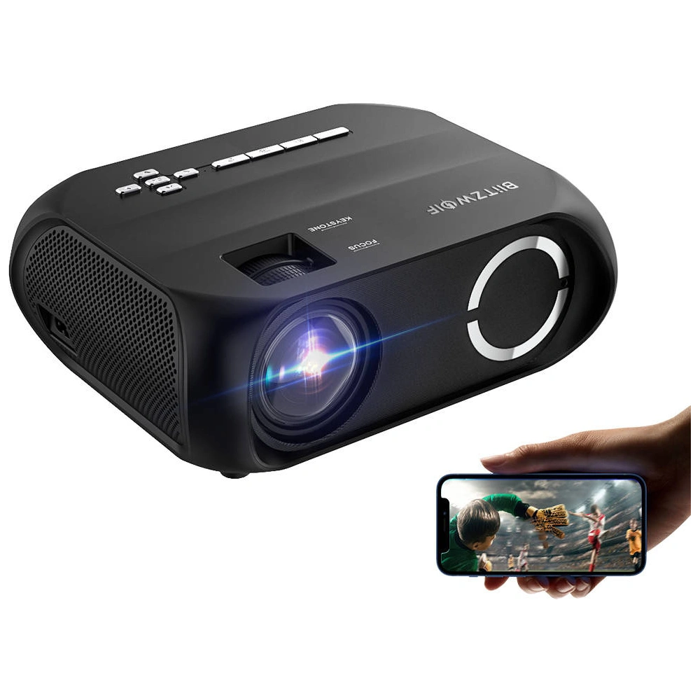 Hurtownia GSM - Rzutník / Projektor BlitzWolf BW-VP11 (černý) - BLZ416BLK - {ean13} - Hurt
