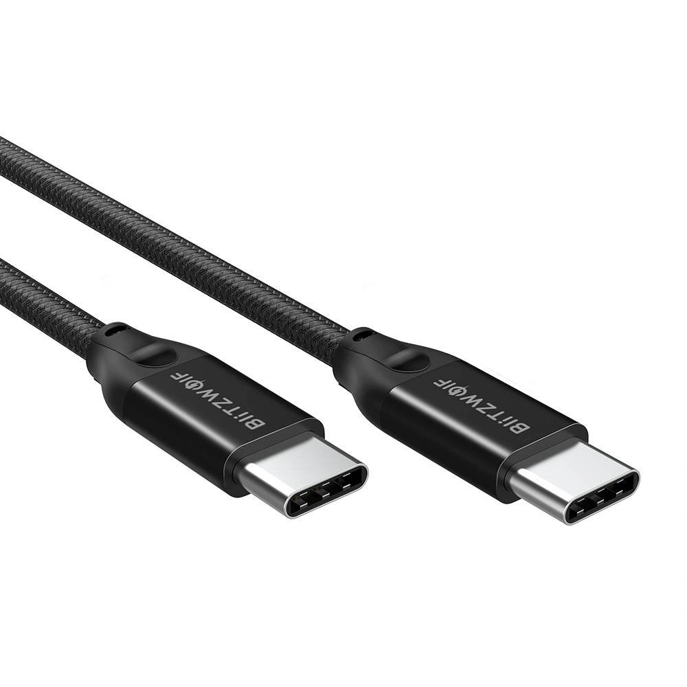 Hurtownia GSM - Kabel USB-C do USB-C BlitzWolf BW-HDC3, PD, 100W, 1m (czarny) - BLZ418BLK - {ean13} - Hurt