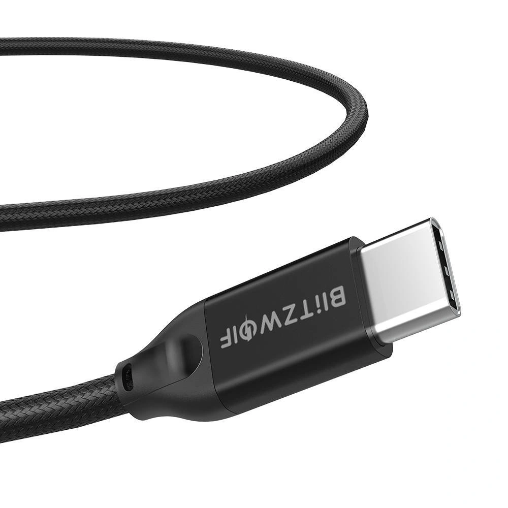 Hurtownia GSM - Kabel USB-C do USB-C BlitzWolf BW-HDC3, PD, 100W, 1m (czarny) - BLZ418BLK - {ean13} - Hurt