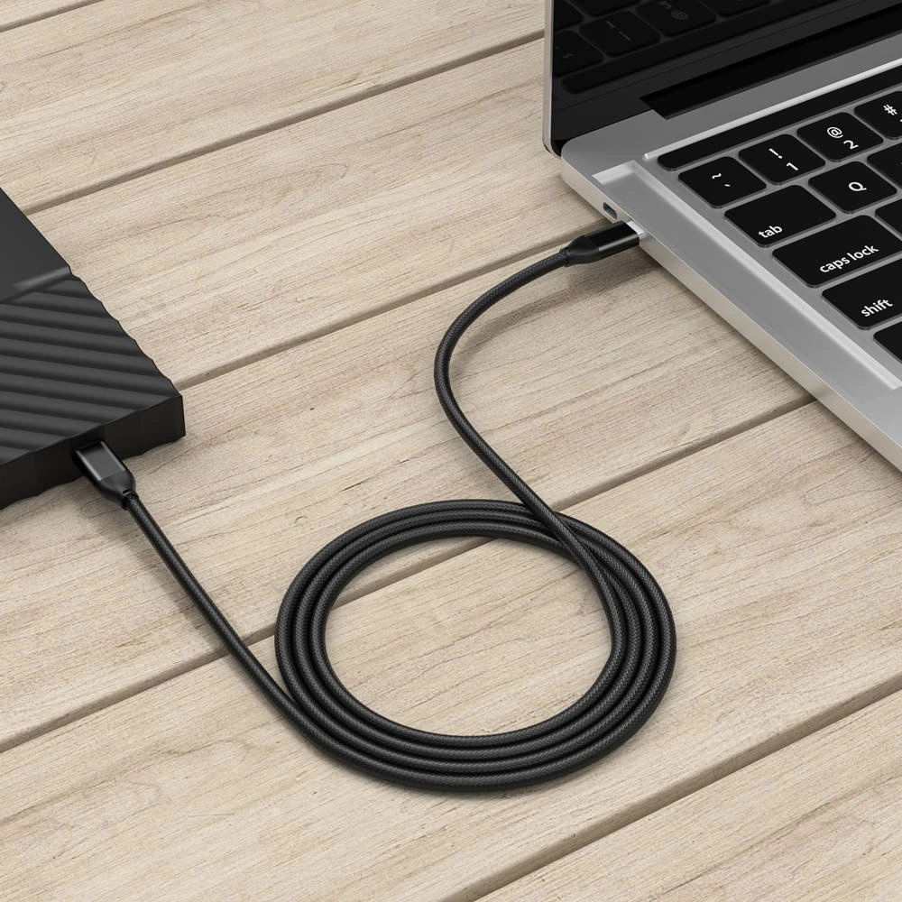 Hurtownia GSM - Kabel USB-C do USB-C BlitzWolf BW-HDC3, PD, 100W, 1m (černý) - BLZ418BLK - {ean13} - Hurt