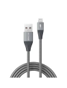 Kabel Lightning BlitzWolf BW-MF10 Pro, MFI, 2.4A, 1.8m (szary)