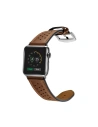 Pasek Tech-Protect Leather Apple Watch 4/5/6/7/SE 44/45mm Hnědý