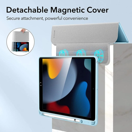 Etui ESR Rebound Hybrid Apple iPad 10.2 2019/2020/2021 (7., 8. i 9 generacji) Frosted Blue