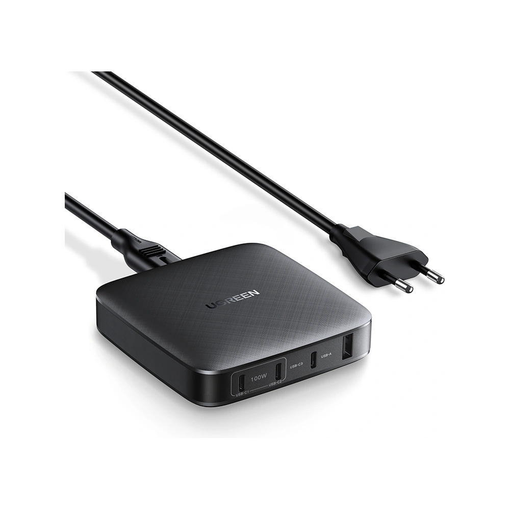 Hurtownia GSM - Ładowarka sieciowa UGREEN CD226, USB QC3.0, 3x USB-C, 100W, PD (czarna) - UGR1081BLK - {ean13} - Hurt