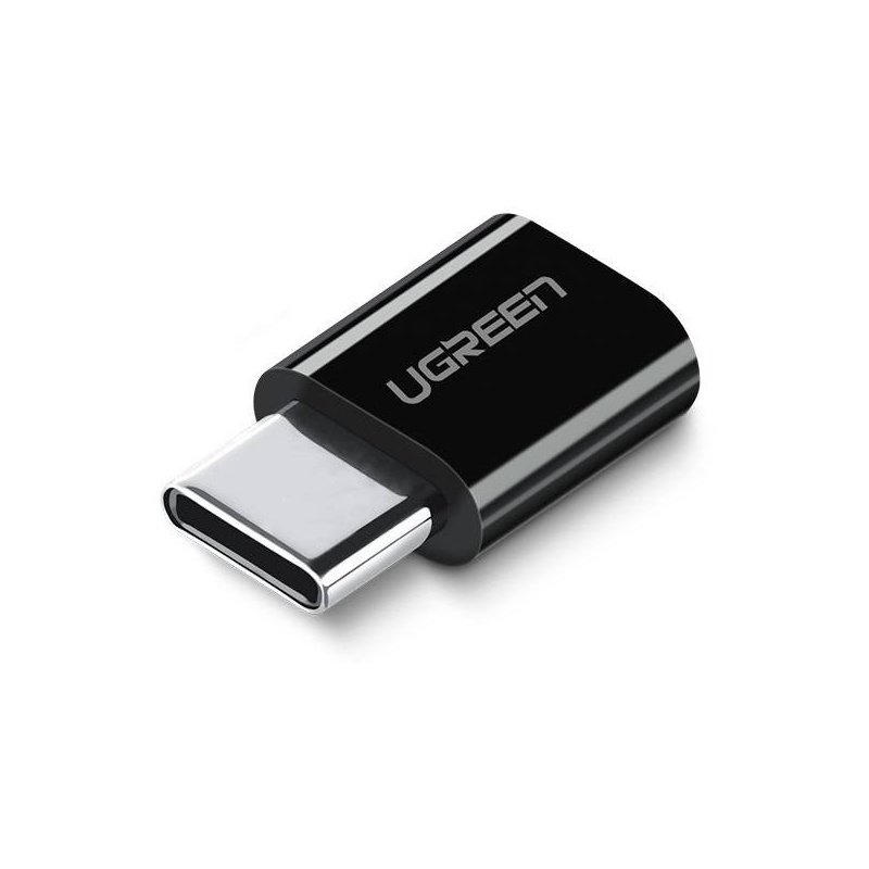 Hurtownia Ugreen - 6957303833917 - UGR1083BLK - Adapter micro USB do USB-C UGREEN US157 (czarny) - B2B homescreen