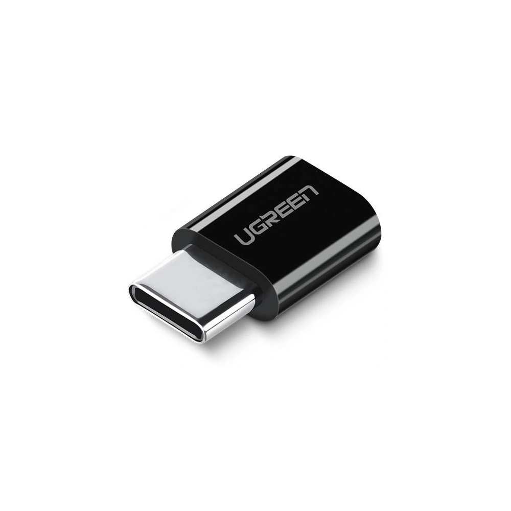 Hurtownia GSM - Adaptér micro USB na USB-C UGREEN US157 (černý) - UGR1083BLK - {ean13} - Hurt