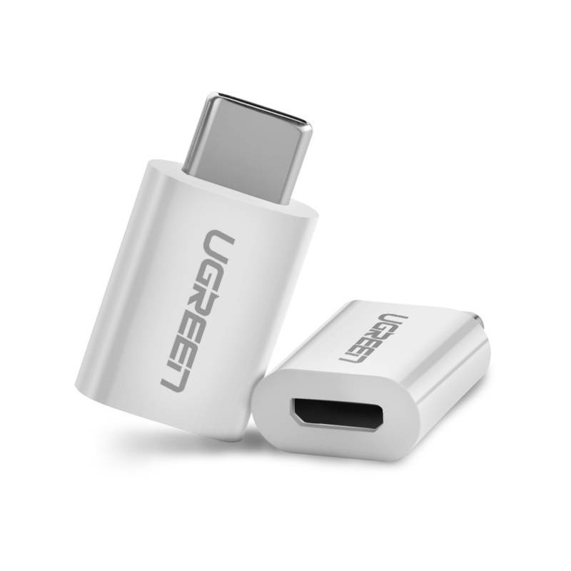 Hurtownia Ugreen - 6957303831548 - UGR1084WHT - Adapter micro USB do USB-C UGREEN US157 (biały) - B2B homescreen