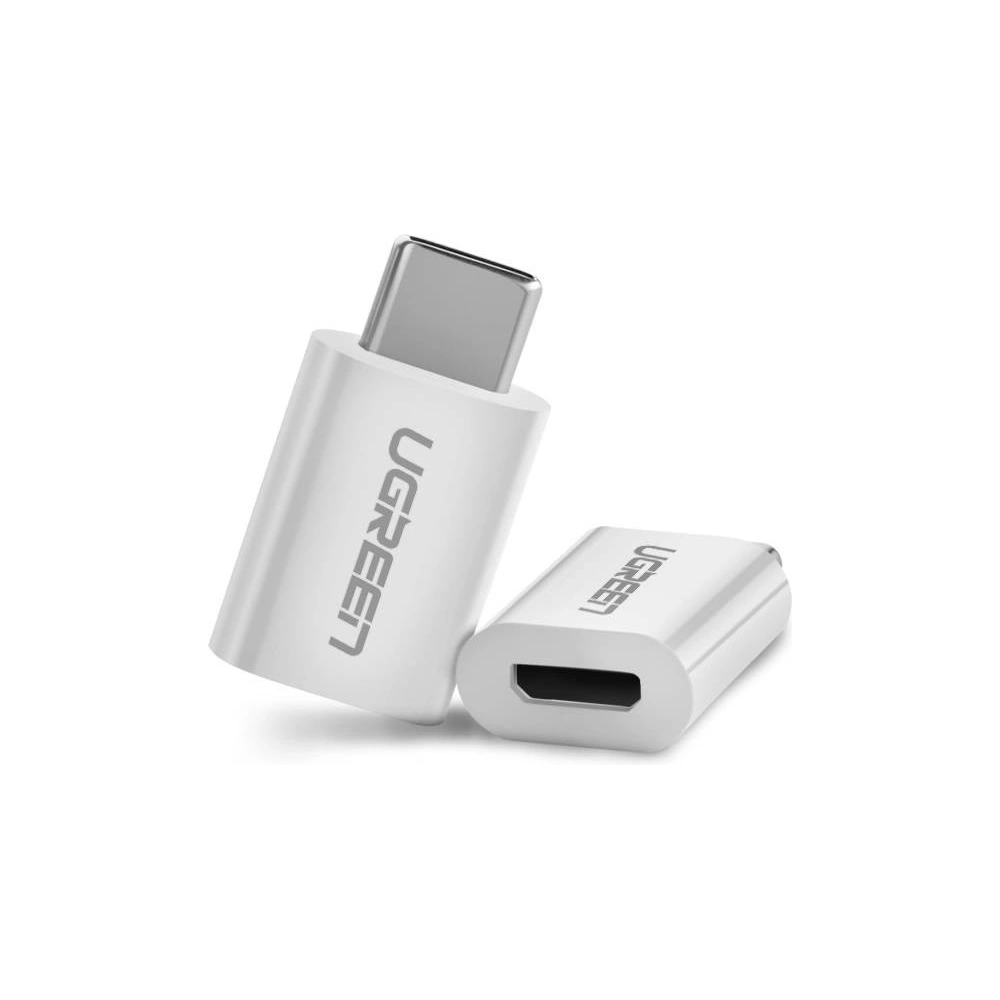 Hurtownia GSM - Adapter micro USB do USB-C UGREEN US157 (biały) - UGR1084WHT - {ean13} - Hurt
