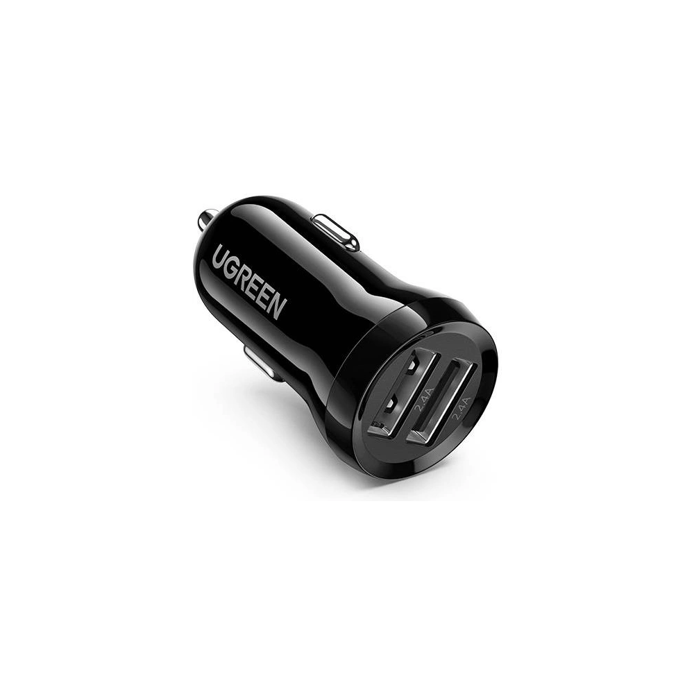 Hurtownia GSM - Automobilová nabíječka UGREEN ED018, 2x USB, 24W (černá) - UGR1087BLK - {ean13} - Hurt
