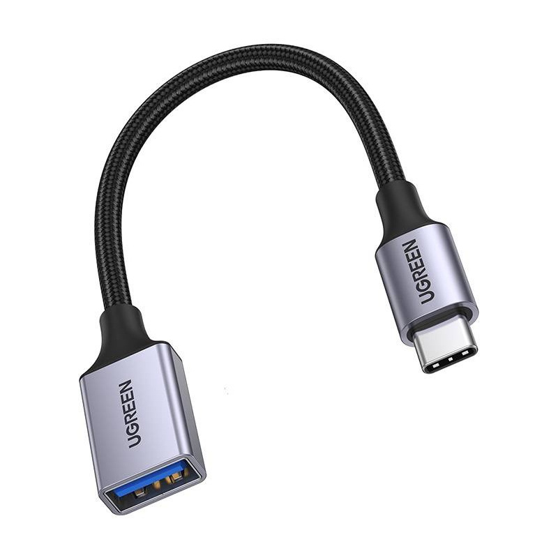 Ugreen Distributor - 6957303878895 - UGR1090GRY - Adapter USB-C 3.0 to OTG UGREEN US378 (gray) - B2B homescreen