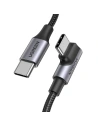 Hurtownia GSM - Kabel USB-C do USB-C, kątowy UGREEN US334 5A, PD 100W, 2m (czarny) - UGR1092BLK - {ean13} - Hurt
