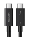 Kabel USB-C do USB-C UGREEN US501, Gen3, 100W, 4K, 0.8m (czarny)