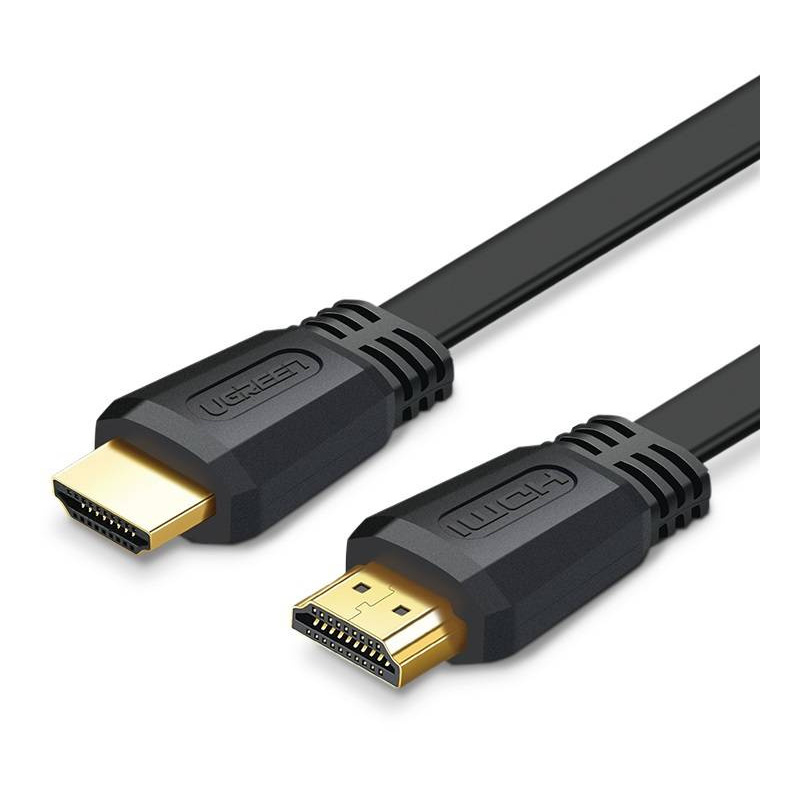 Ugreen Distributor - 6957303858194 - UGR1097BLK - HDMI Flat Cable, UGREEN ED015, 4K, 1.5m (Black) - B2B homescreen