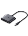 Hurtownia GSM - Czytnik kart + USB, UGREEN CM387, USB-C (czarny) - UGR1101BLK - {ean13} - Hurt