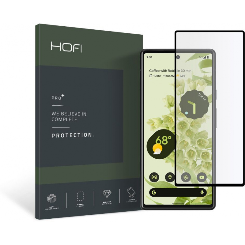 Hofi Distributor - 9589046918933 - HOFI171BLK - Hofi Glass Pro+ Google Pixel 6 Black - B2B homescreen