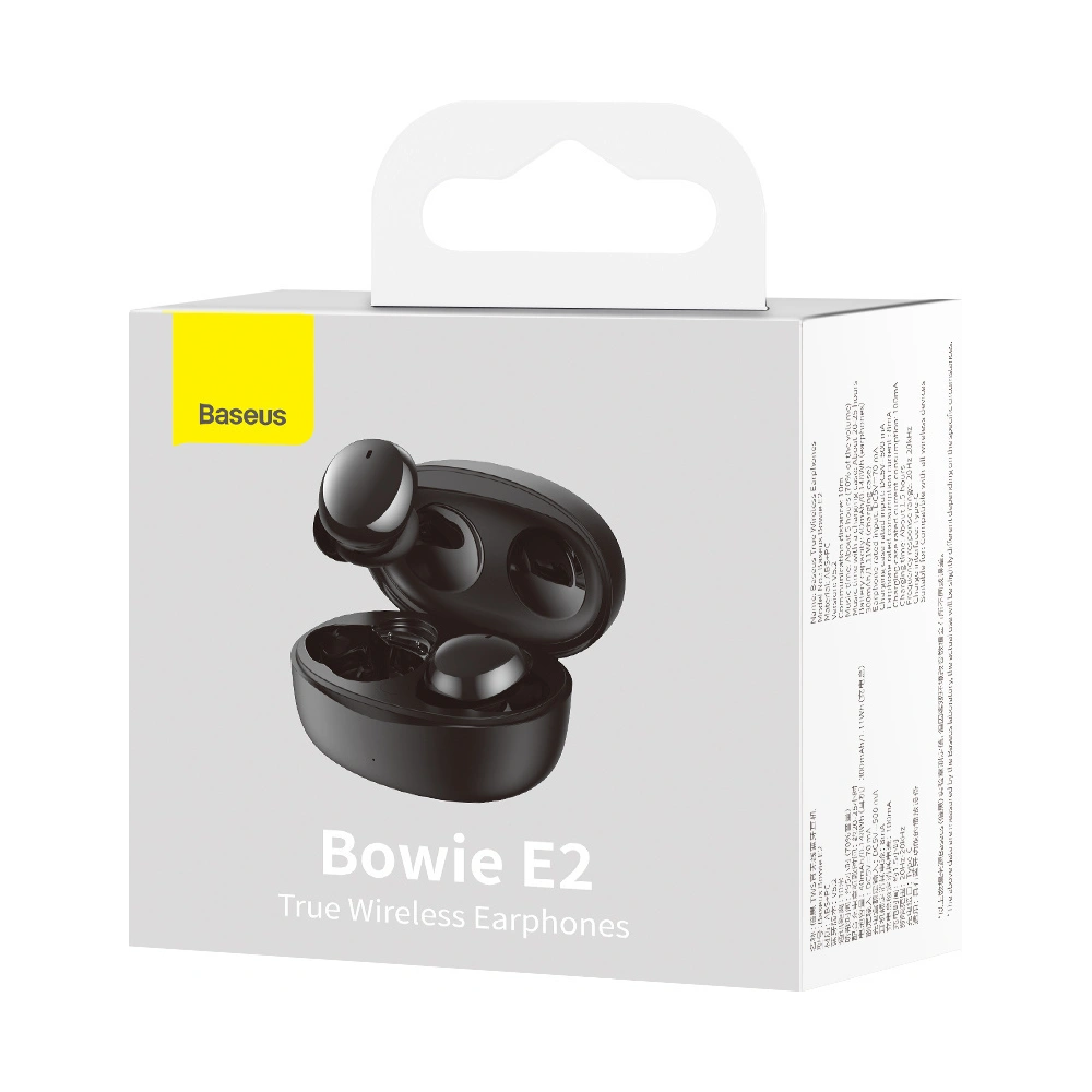 Hurtownia GSM - Sluchátka TWS Baseus Bowie E2 (černé) - BSU2916BLK - {ean13} - Hurt