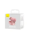 Wholesale Baseus Bowie E2 TWS earphones (pink) - BSU2917PNK - {ean13} - Hurt
