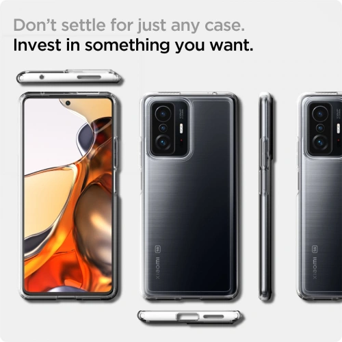 Etui Spigen Ultra Hybrid Xiaomi 11T/Pro Crystal Clear
